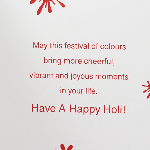 Happy Holi To Everyone Card