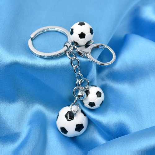 Foot Ball Keychain | Key Ring Keychain for Girls Bag Scooty Bike Car Keys |  Stainless Steel Keychain With Best Quality Plastic