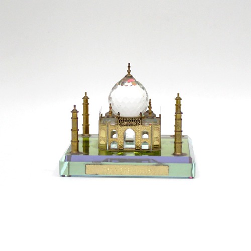 Crystal Taj Mahal Showpiece