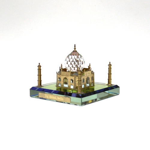 Crystal Taj Mahal Showpiece