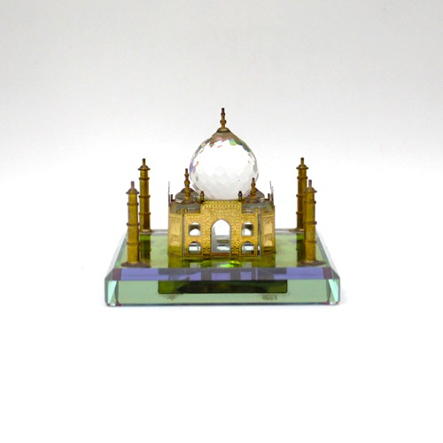 Crystal Taj Mahal Showpiece