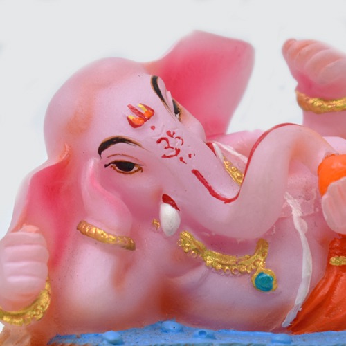 Sleeping Ganesha Idol for Cr Dashboard ( Size 5 x 9 x 5 cm)