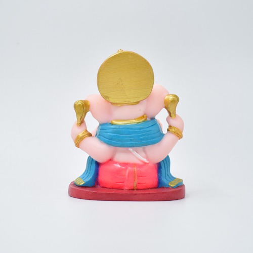 Blue Shal Small Ganapti Murti For Car Dashboard