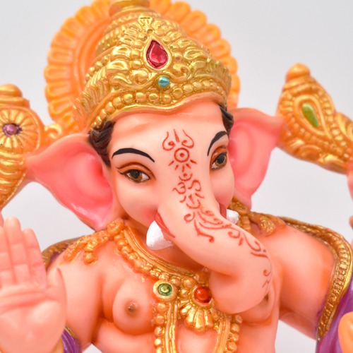 Fiber Statue Ganesha Ganapti Murti for Home And Office Decor