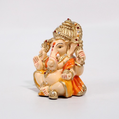 Mukut Dashboard Ganesha Statue| Car Dashboard