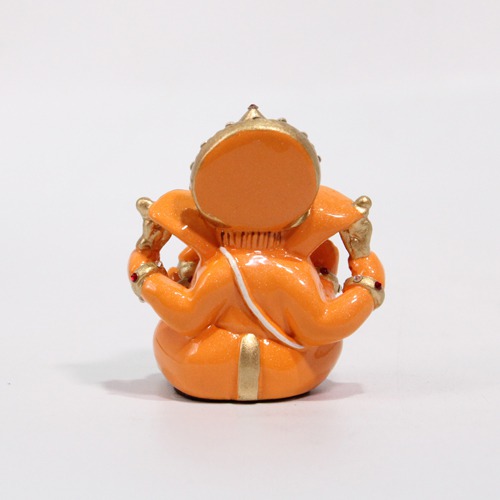 Fiber Car Dashboard Ganesh Idol For Home and Office Decor