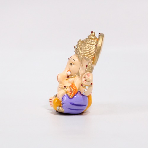 Small Decorative Car Dashboard Ganesha  Idol For Decor