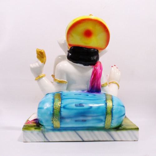 Swami Samarth Sitting Style Ganesha Idol For Home , Pooja