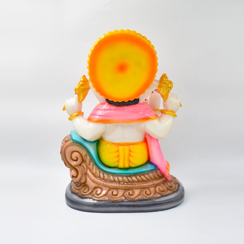 Marble Finish Ganesh Idol Showpiece For Home Office