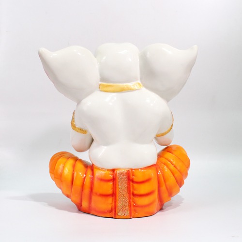 Cute Glossy Taklu Ganesha Idol Showpiece For Home and Office