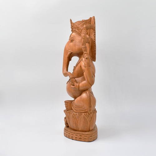 Sandal Wood Ganesha Statue For Home Decor