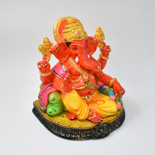 Poly resin Lord Ganesha Idol For Office and Home Decor