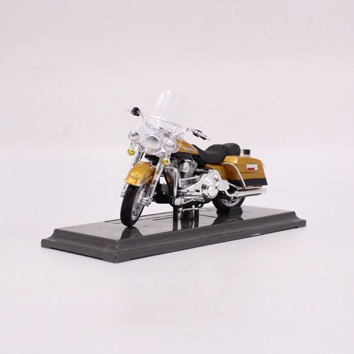 Golden Colour Motor Harley-Davidson Cycle