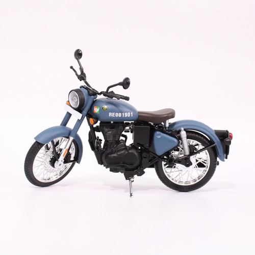 Royal Enfield Classic 350 Signals Airbourne Blue colour