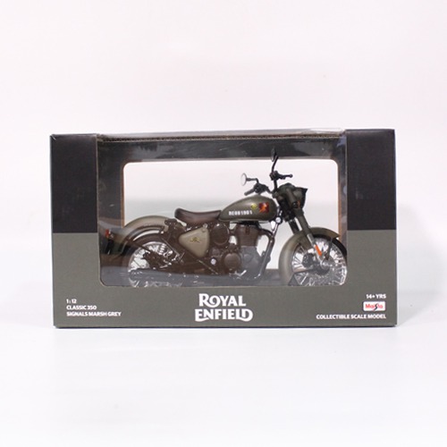 Royal Enfield Classic 350 Signals Marsh Grey colour