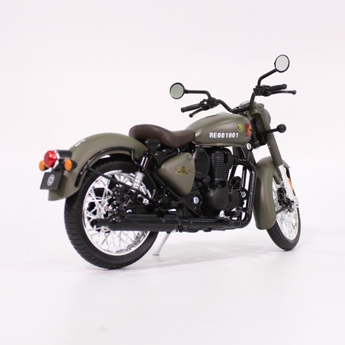 Royal Enfield Classic 350 Signals Marsh Grey colour