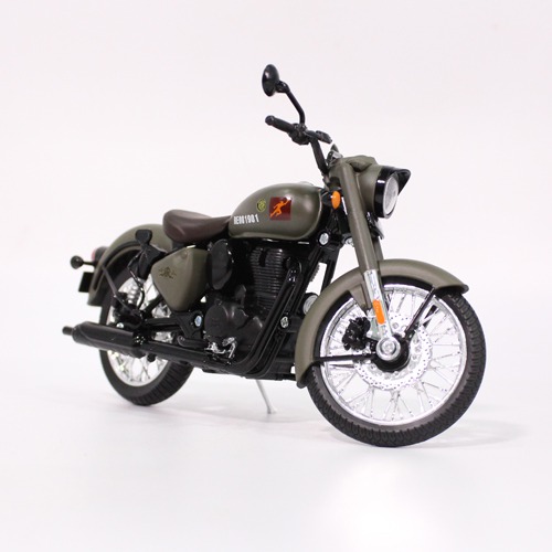 Royal Enfield Classic 350 Signals Marsh Grey colour