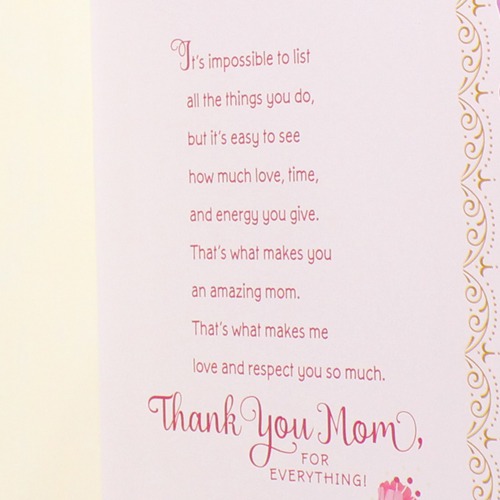 Dear Mom ......You keeps Us Going Card