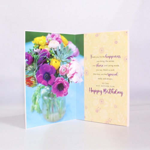 On Your Birthday Dear Mother Happy Birthday Card