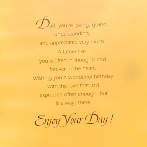 Birthday Joys For My Father My Best Friend Card