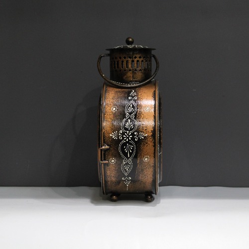 Iron Lantern with T- Light And Diya Holder For Home Decoration And Living Room