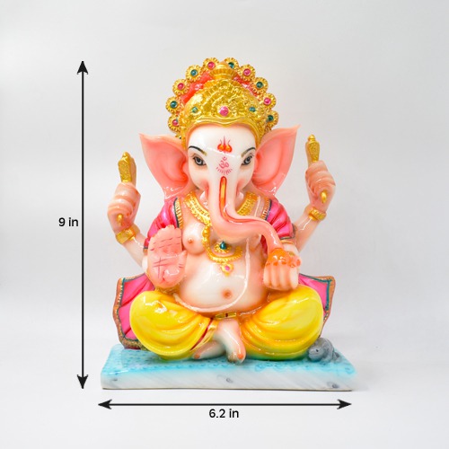 Glossy Ganesha Statue For Home and Office decor