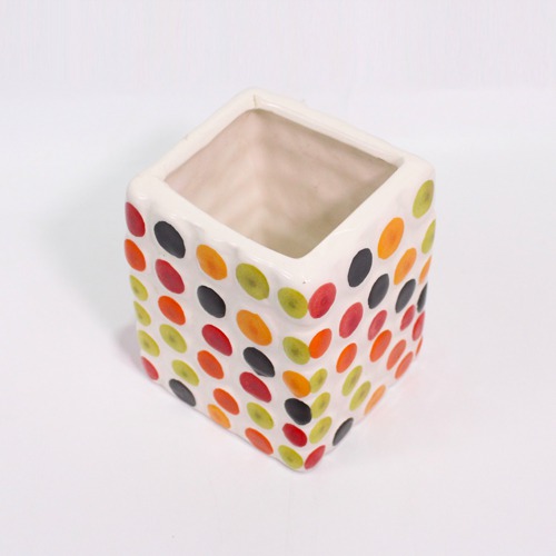 Multi Colour Ceramic Plant Pot | Plant Pots, Indoor and Outdoor Plants, Decorative Home Decor