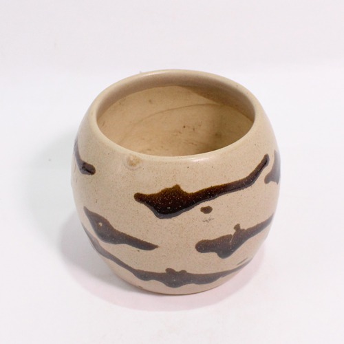 Ceramic Brown Matte planter Pot  | Garden and Living Room Decorative Small Ceramic Planter