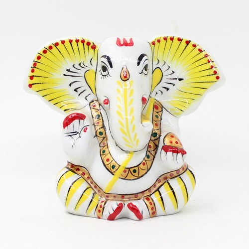 Big Ears Ganesha Statue For Car Dashboard & Home Decor