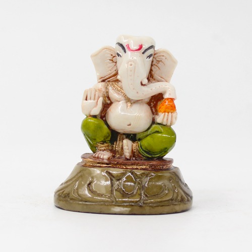 Mini Based Ganesha statue For Car Dashboard