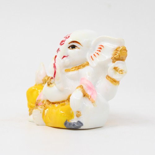 Taklu Big Belly Lord Ganesha Statue For Car Dashboard