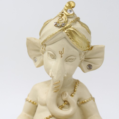 Bal Ganesha Reading Book Statue For Home Decor & Office Decor