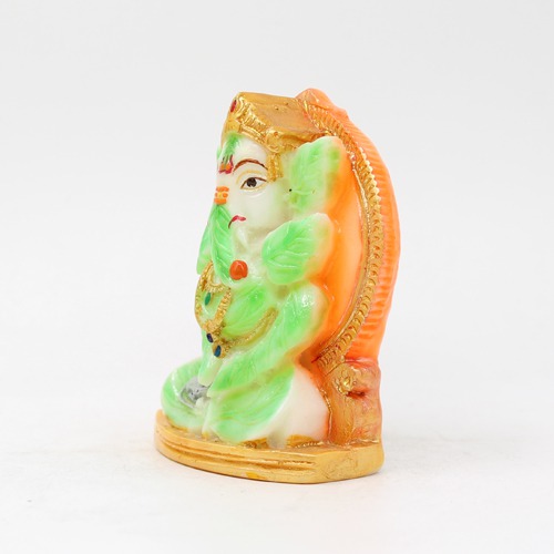 Green Pan  Lord Ganesh Idol For Home & Office Decor