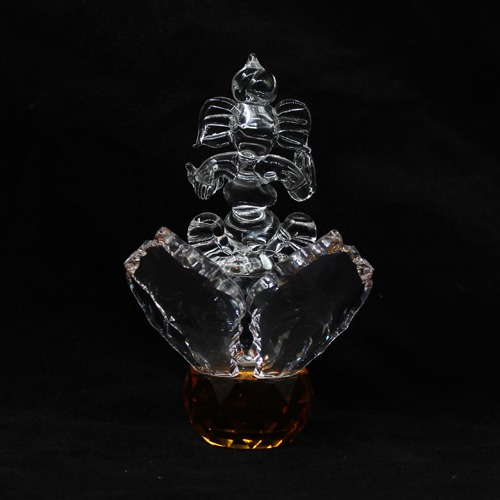 Gold Crystal Ganesha For Home & Office Decor