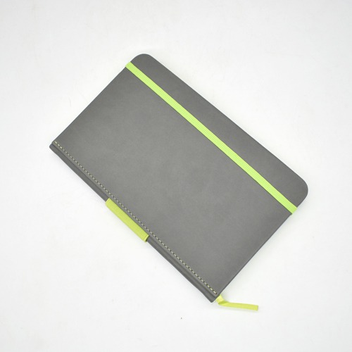 Vivo H2O Plus- A5 Journal Dairy Notebook Hard bonded Cover - Grey + Green |  Notebook | Diary | Personal Diary | Home And Office Use