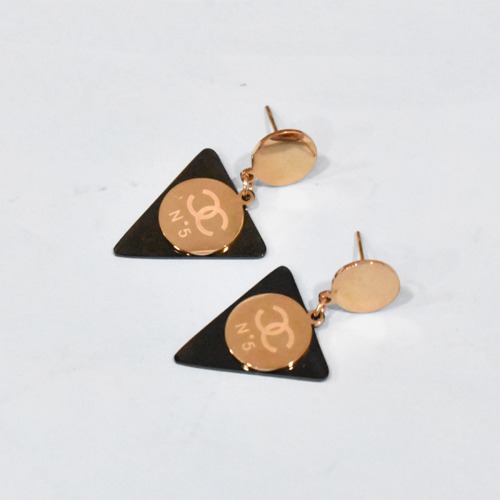 Vintage Chanel Triangle Earrings | Earrings | Gift For Women