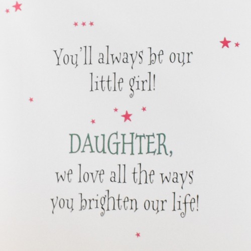 Dear Daughter Birthday Card | Greeting Card