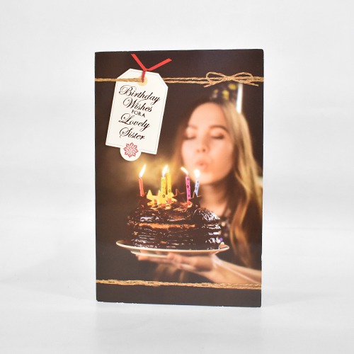 Birthday Wishes for a Lovely Sister |Greeting Card