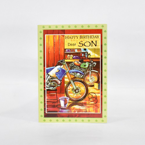 Happy Birthday Dear Son | Greeting Card