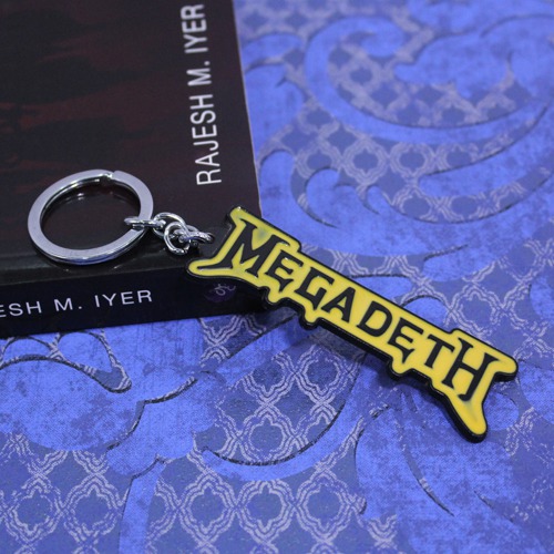 Megadeath Keychain | Premium Stainless Steel Keychain For Gifting With Key Ring Anti-Rust | For Car Bike Home Keys for Men and Women