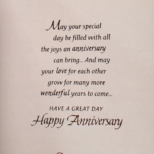 Congratulation on Your Anniversary | Greeting Card