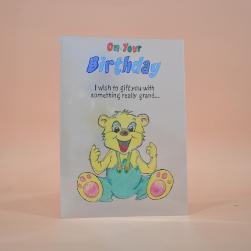 On Your Birthday Hand Made Birthday Card | Greeting Card