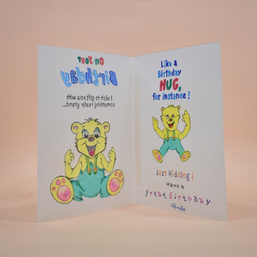 On Your Birthday Hand Made Birthday Card | Greeting Card