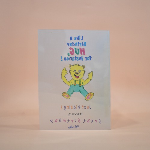 On Your Birthday Hand Made Birthday Card | Greeting Card