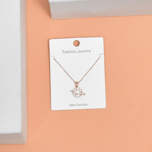 Saturn Pendant Chain Necklace | Pendant Chain Necklace | Pendant