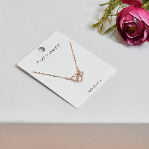 Heart With Love Pendant Chain Necklace | Love Pendant Necklace | Necklace