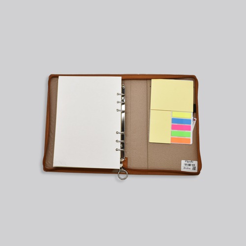 Planfix Zipped Regular Notebook (Light Brown) | Notebook | Diary | Personal Diary | Home And Office Use | Zipper Notebook