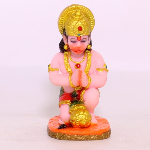 Lord Hanuman Ji With Gada Decrotive Showpiece for Gift, Office & Home Decor