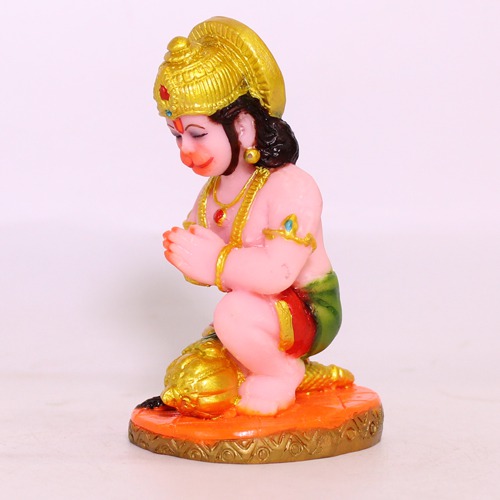 Lord Hanuman Ji With Gada Decrotive Showpiece for Gift, Office & Home Decor