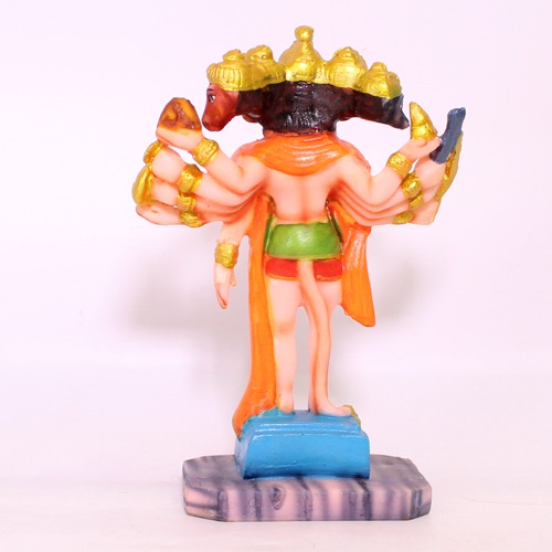 Panchamukhi Standing Hanuman Ji Statue Panchmukhi Five Face Hanuman Bajrangbali for Home and Office